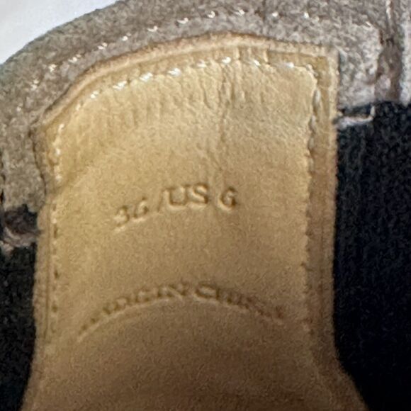 Rag and Bone Finlay Tan Beige Suede Booties Boots Size 6 - Picture 9 of 9